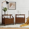 Bernadette 2 - Drawer Nightstand with Built-In Outlets Set of 2|Hulala Home - 3 of 4
