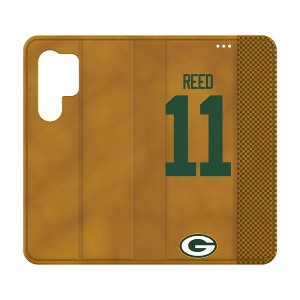 NFL Green Bay Packers Players Game Tactic Folio Cell Phone Case for Samsung Galaxy - 1 of 4