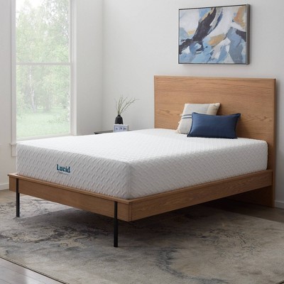 Lucid Comfort Collection Plush 14" Memory Foam Mattress - Thumbnail 3