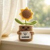 Pavilion Gift Company - Sunflower - Crocheted Mini - Stuffed Animals - 2 of 4