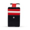 Disney Wallet, Character Wallet ID Card Holder, Minnie Mouse Bow Red Black White, Vegan Leather - 3 of 4