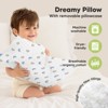 KeaBabies Toddler Pillow with Pillowcase, 13X18 Soft Organic Cotton Toddler Pillows for Sleeping, Kids Travel Pillow Age 2-5 - 4 of 4