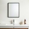 HomeRoots 42" Black Framed Bathroom Vanity Mirror - 2 of 4