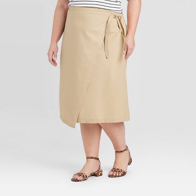 womens tan skirt