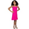 24sevenkid Girls Shimmery Spaghetti Strap Knee Length Dress - image 4 of 4