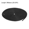 Unique Bargains Solid Foam Rubber Round Soundproof DIY Weather Seal Strip - 3 of 4