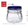 Bormioli Rocco Fido Jar with Blue Lid, Made of Premium Quality Italian Glass, Airtight Seal with Gasket - image 3 of 4