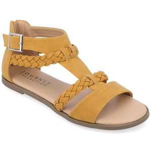Journee Collection Womens Florence Gladiator Flat Sandals - 1 of 4