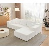 VASIP "104" Modern Cloud Sectional Sofa with L-Shape Chaise - Deep Seat, Soft Chenille Fabric, No Assembly, Space-Saving Living Room Couch - 2 of 4
