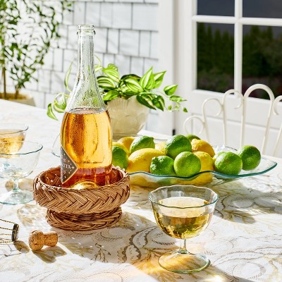 Threshold Rattan Wine Coaster - Thumbnail 3