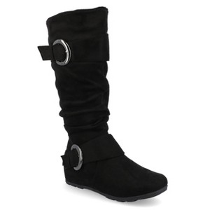 Journee Collection Womens Jester-01 Hidden Wedge Riding Boots - 1 of 4