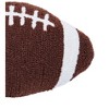 C&F Home 10.5" x 18" Football Shaped Hooked Game Day Accent Pillow - 3 of 3