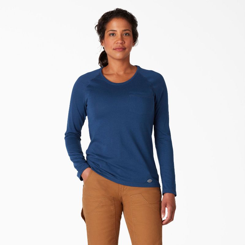 Dickies Women's Cooling Long Sleeve T-Shirt, 1 of 4