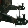 Field Tuff 18.8 Pound Fast Change Hitch System Category 1 and 2 with Powder Coated Finish and Complete Hardware for Home Improvement, Black - 3 of 4