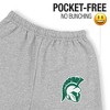 Illinois Wesleyan University Logovision Mens Primary Logo Jogger Sweatpants - 3 of 4