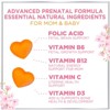 Prenatal Vitamins for Women with DHA & Folic Acid - Best Prenatal Multivitamin Gummies for Women, Brain Development Support - 120 Gummies - 3 of 4