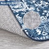 Vintage Runner Rug,Low-Pile Non-Slip Distressed Machine Washable Carpet for Hallway, Kitchen & Bedroom - 2 of 4