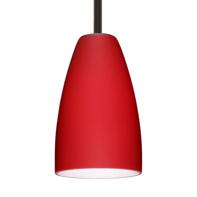 Besa Lighting Riva 9 1 - Light Pendant in  Bronze