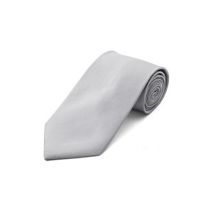 Men's Classic Solid Color Wedding Neck Tie - 1 of 4