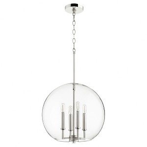 Quorum Lighting 4 - Light Pendant in  Polished Nickel - 1 of 1