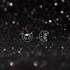 Girls' Halloween Trio Screw Back Sterling Silver Earrings Set - In Season Jewelry - 3 of 4