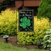 Briarwood Lane Shamrock St. Patrick's Day Garden Flag Clovers 12. - 4 of 4