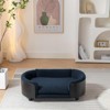 FURNIinspire Mid Size Dog Bed Pet Sofa with Solid Wood Legs & Bent Wood Back,Cashmere Cushion,30.7"*20.08"*9.85" - 3 of 4