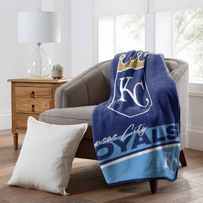 MLB Kansas City Royals 46&#34;x60&#34; Spirited Silk Touch Throw Blanket_1