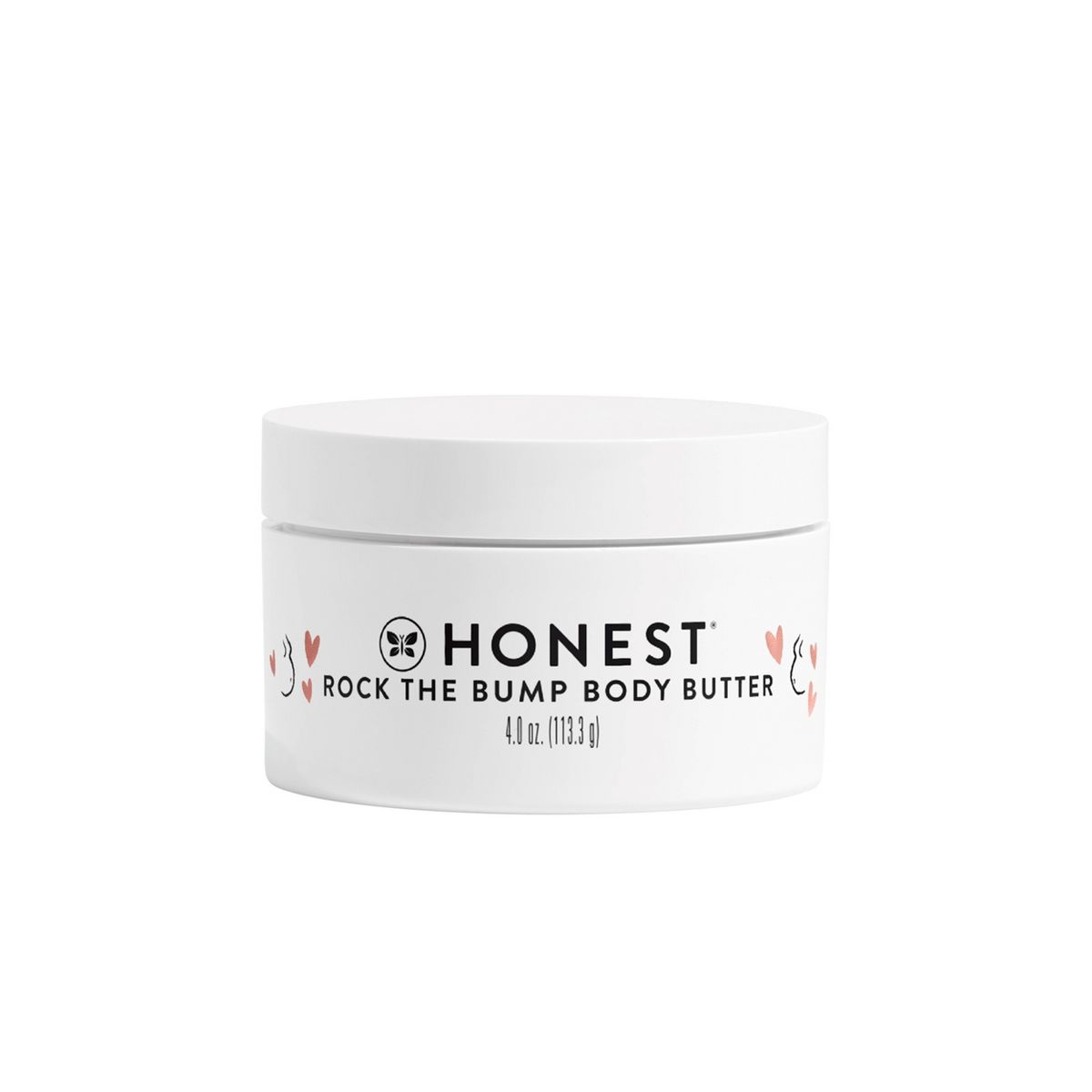 The Honest Company Honest Mama Body Butter - 4oz: Moisturizing & Lanolin-Free, Whole Body Hydration, Unscented, Paraben-Free