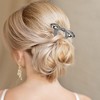 Unique Bargains Women's U-shaped Bow Decorative Hairpin 1 Pc - 2 of 4
