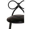 Commercial Seating Products,Set Of 1 Metal Kids Bow Chair With Vinyl Seat Cushion - 2 of 2