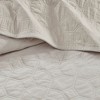 Sapphtopaz Bedding Comforter Set Elegant Velvet Cotton Geometric Quilting Quilt Set 3 Piece 1 Quilt, 2 Pillow Shams - 3 of 4