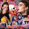 Bulk Halloween Earring Set - 36 Pairs Lightweight Acrylic Dangle Earrings with Ghost, Pumpkin & Skeleton Designs - 4 of 4