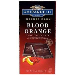 Ghirardelli Intense Dark Chocolate Blood Orange3.5oz - 1 of 3