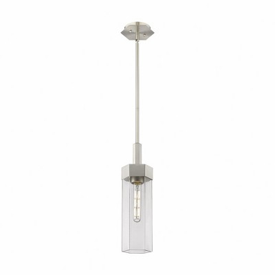Claverack - 1 Light Pendant In Art Deco Style-17.25 Inches Tall and 5 Inches Wide
