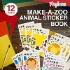 Playbees Make A Zoo Animal Stickers – 12-Pack for Creative Fun and Imaginative Play - 3 of 4