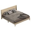 Galano King Abby Serene Bed with Headboard – Oslo Oak - 3 of 4