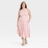 Women's Smocked Knit Maxi A-Line Dress - Universal Thread™ - 3 of 3