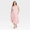 Women's Smocked Knit Maxi A-Line Dress - Universal Thread™ - image 3 of 3