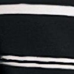black horizontal stripe
