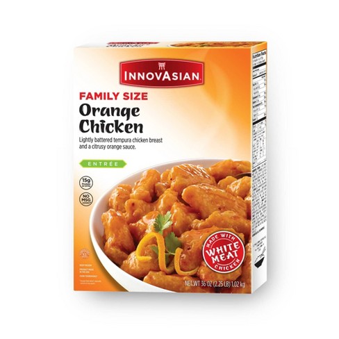 Innovasian Cuisine Family Size Orange Frozen Chicken 36oz Target