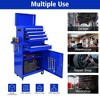 Cold Rolled Steel Tool Chest 5-Drawer Detachable Cabinet - 3 of 4