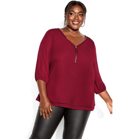 Ruby red women's outlet plus size