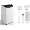 14,000 BTU Portable Air Conditioner, 3-In-1 AC Unit With Dehumidifier - 2 of 4