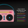 Crosley Mini Boombox Portable Bluetooth Speaker - Flamingo - 4 of 4
