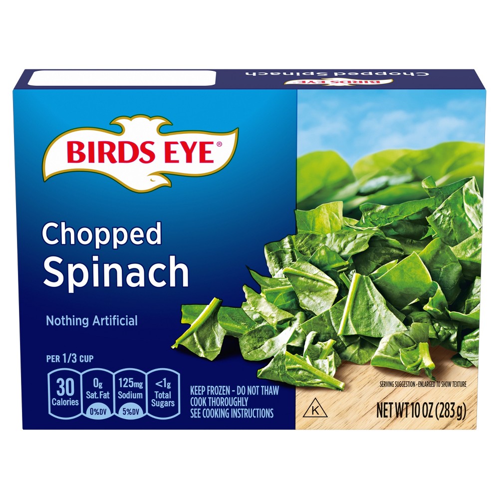 BIRDS EYE, CHOPPED SPINACH