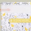LunaLulinlk Hookless Shower Curtain with Snap in Liner - 4 of 4