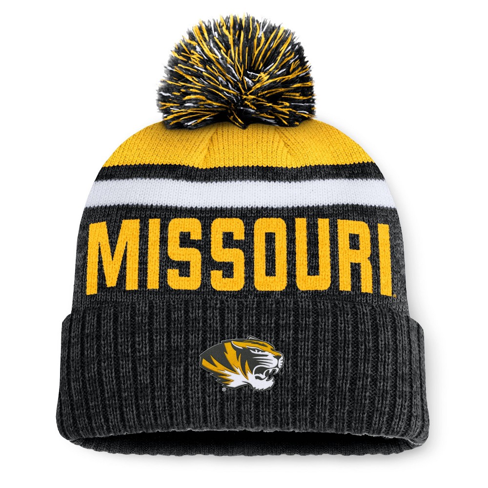 NCAA Missouri Tigers Knit Cuffed Pom Beanie