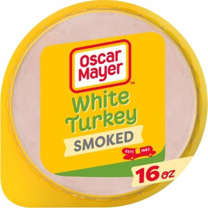Oscar Mayer Smoked White Bologna Turkey - 16oz - 1 of 3