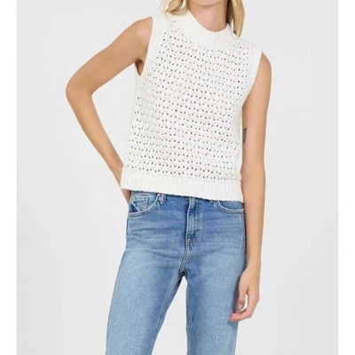Women's Carver Mock Neck Vest - Stitches & Stripes